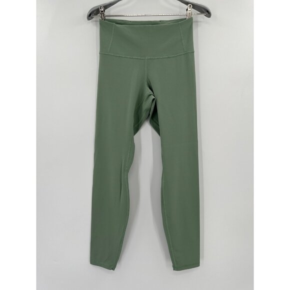 Patagonia Women's Maipo 7/8 Tights Medium Sedge Green sz S 25" Inseam - Picture 2 of 8